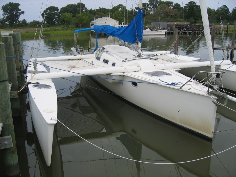 Used Sail Trimaran for Sale 1997 Contour 34SC Boat Highlights